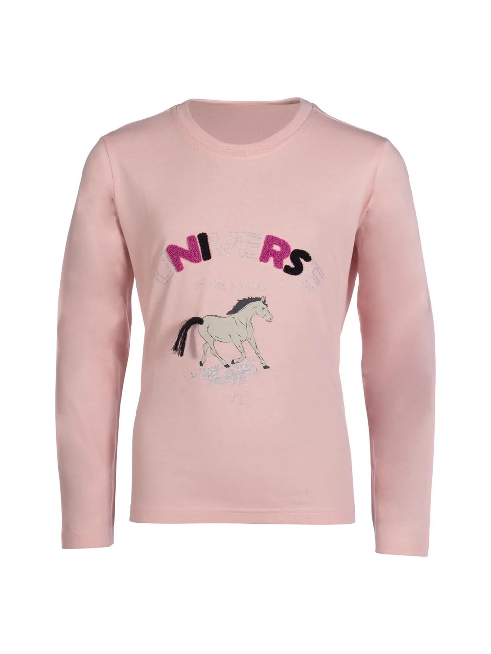 HKM kids ponies long sleeve tee NWT size 6-7